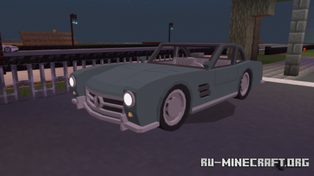  57&#8242; Mercedes Benz 300SL  Minecraft PE 1.16