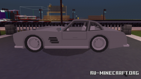  57&#8242; Mercedes Benz 300SL  Minecraft PE 1.16