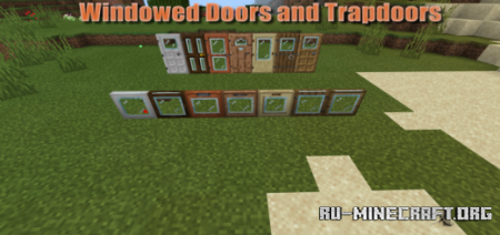  Windowed Doors and Trapdoors  Minecraft PE 1.16