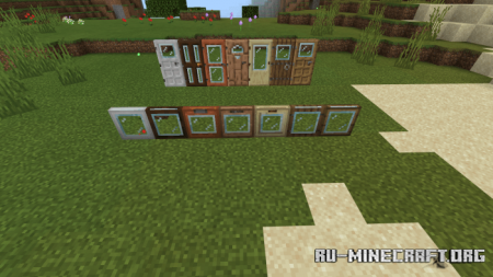  Windowed Doors and Trapdoors  Minecraft PE 1.16