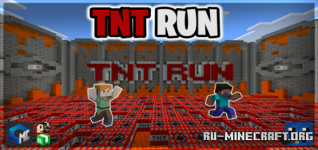  TNT RUN (Minigame) by TEAM CUBITOS MC  Minecraft PE