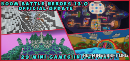  Boom Battle Heroes 13.0 by Herotorxp  Minecraft PE