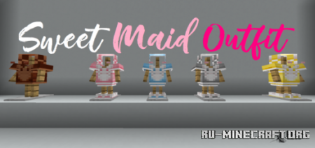  Sweet Maid Outfit  Minecraft PE 1.16