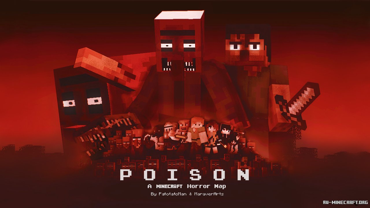 Скачать Poison v 2.0 (Horror Map) для Minecraft