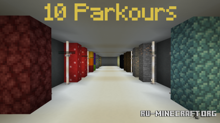  10 Parkours  Minecraft