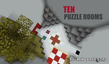  Ten Puzzle Rooms  Minecraft
