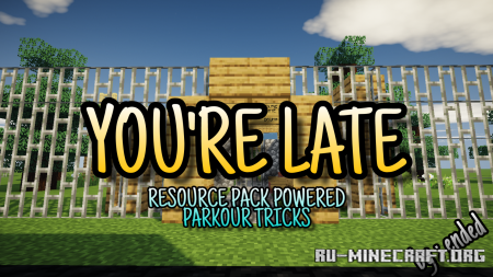  YOU'RE LATE (For School)  Minecraft