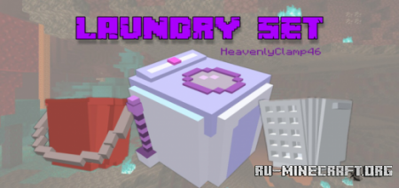  Laundry Set  Minecraft PE 1.16