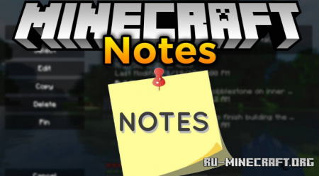  Notes  Minecraft 1.16.5