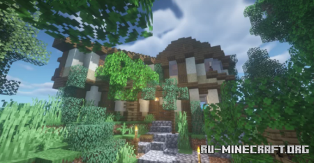  River Home by UnknwnBuilds  Minecraft