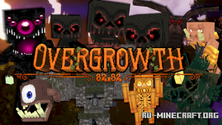 Скачать Overgrowth [32x] для Minecraft 1.14