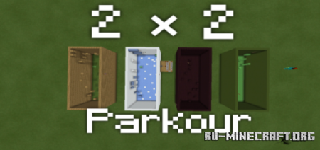  2&#215;2 Parkour  Minecraft PE