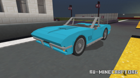  67&#8242; Corvette C2  Minecraft PE 1.16