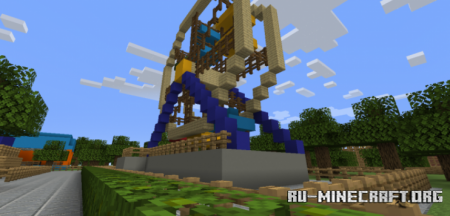 Скачать Cube World Theme Park для Minecraft