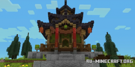  House Chinese by Krisu  Minecraft