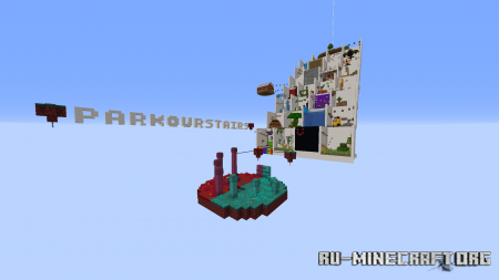  Parkour Stairs by Vanilla_The_Cat  Minecraft