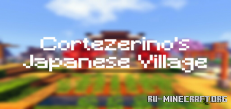  Cortezerinos Japanese Village  Minecraft PE