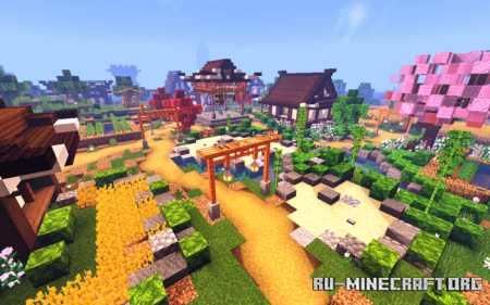  Cortezerinos Japanese Village  Minecraft PE