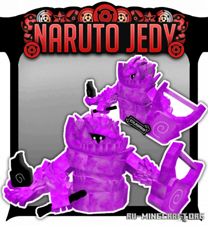  Naruto Jedy  Completely in HD  Minecraft PE 1.16