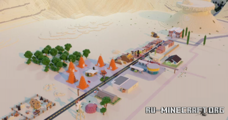  Radiator Springs - World of Cars  Minecraft
