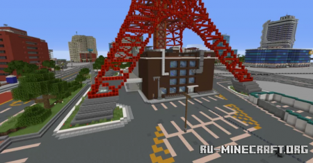  Tokyo Tower by AVR_Gaming  Minecraft