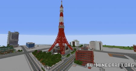  Tokyo Tower by AVR_Gaming  Minecraft