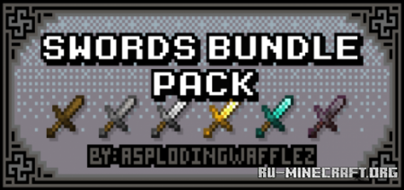  Sword Bundle Pack  Minecraft PE 1.16