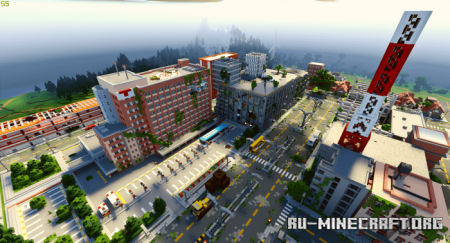  Zombiepolis  A Post Apocalyptic City  Minecraft PE