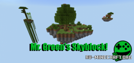  Mr. Greens Skyblock  Minecraft PE