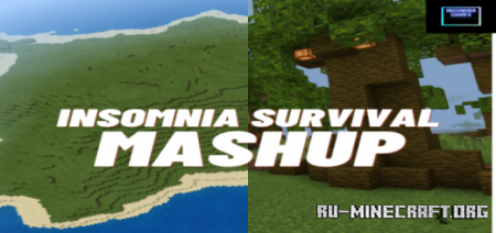 Скачать Insomnia Survival Mashup World для Minecraft PE