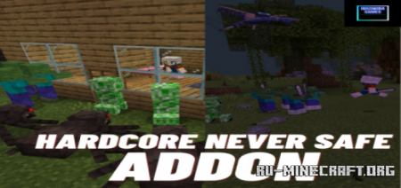  Deadly Mobs (Neversafe)  Minecraft PE 1.16