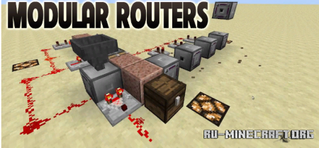  Modular Routers  Minecraft 1.16.5