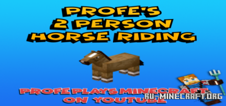  2 Person Horse Riding  Minecraft PE 1.16