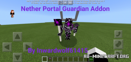  The Nether Portal Guardian  Minecraft PE 1.16