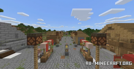  Trade Village by redstonegamesb  Minecraft