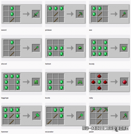  Easy Emerald Tools & More  Minecraft 1.16.5