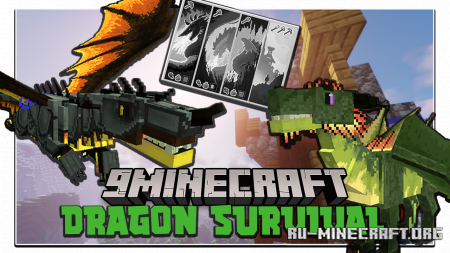  Dragons Survival  Minecraft 1.15.2