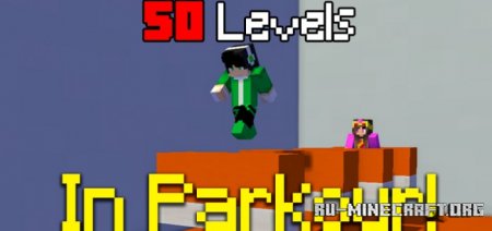 In Parkour! (50 Levels)  Minecraft PE