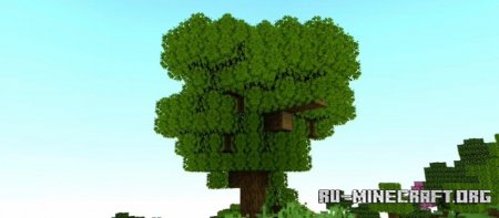  Fused's Lush Leaves - Bushy Leaves  Minecraft PE 1.14