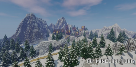  Moutain Village by sebakchlebak  Minecraft