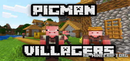  Pigman Villagers  Minecraft PE 1.16