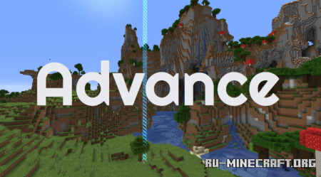 Advance map  Minecraft