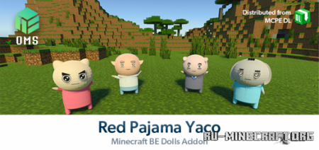  Red Pajama Yaco  Minecraft PE 1.16