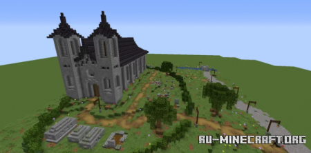  Medieval Church by TheHyperboloid  Minecraft