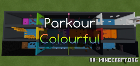  Parkour Colourful  Minecraft PE