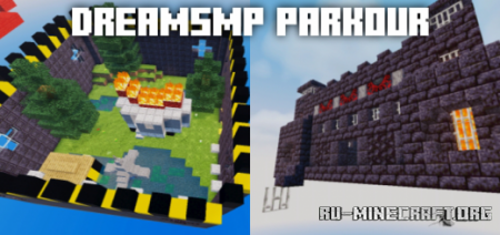  DreamSMP Parkour Map  Minecraft PE