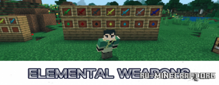  Elemental Weapons  Minecraft PE 1.16