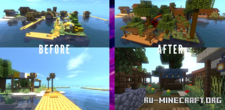  Artur's Little Island Town  Minecraft