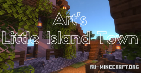  Artur's Little Island Town  Minecraft