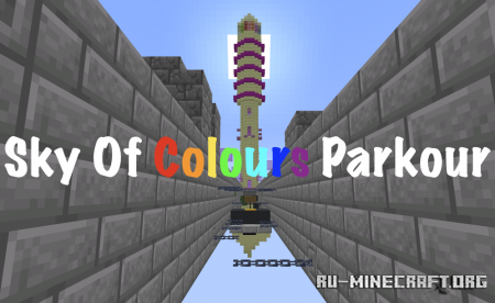  Sky of Colours Parkour  Minecraft